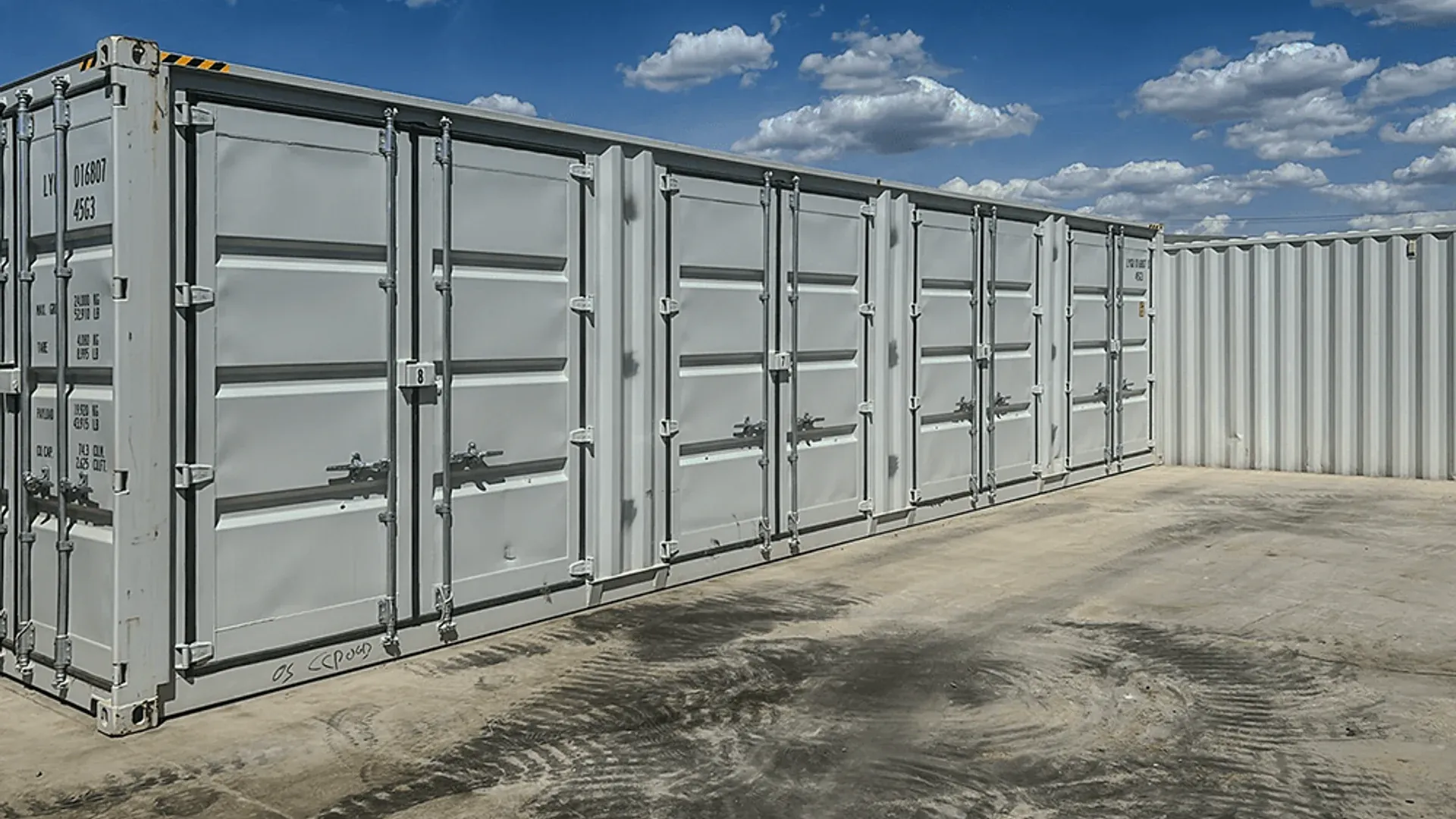 Shipping containers available for long-term lease